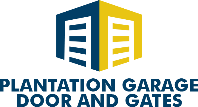Plantation Garage Door and Gates Logo